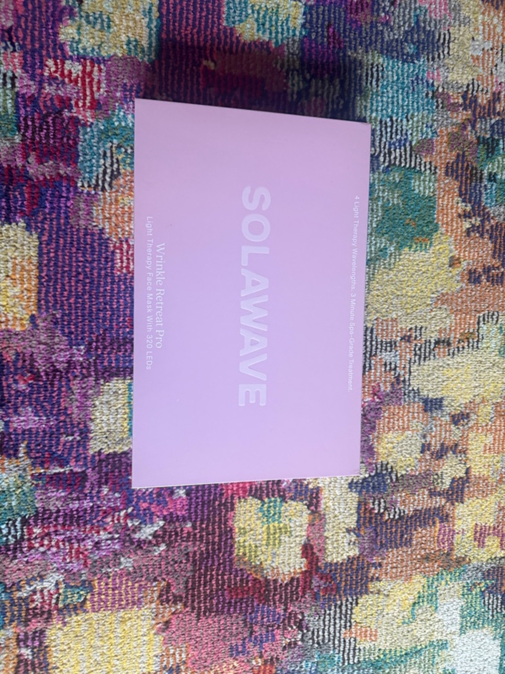 Solawave Pink Light Therapy Device